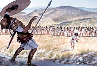 David and Goliath